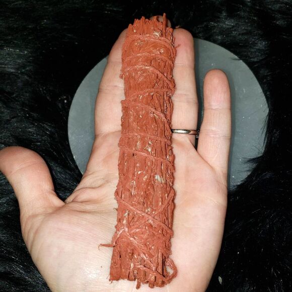 Dragons Blood Sage stick- cleanse, heal, protection, ritual tools, herbs, - Picture 2 of 2